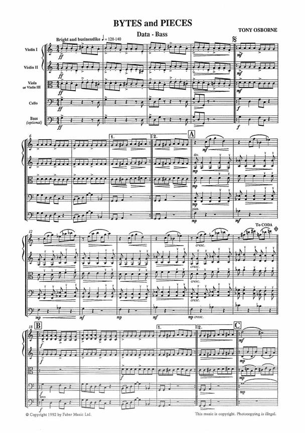 Bytes and Pieces. Stringsets